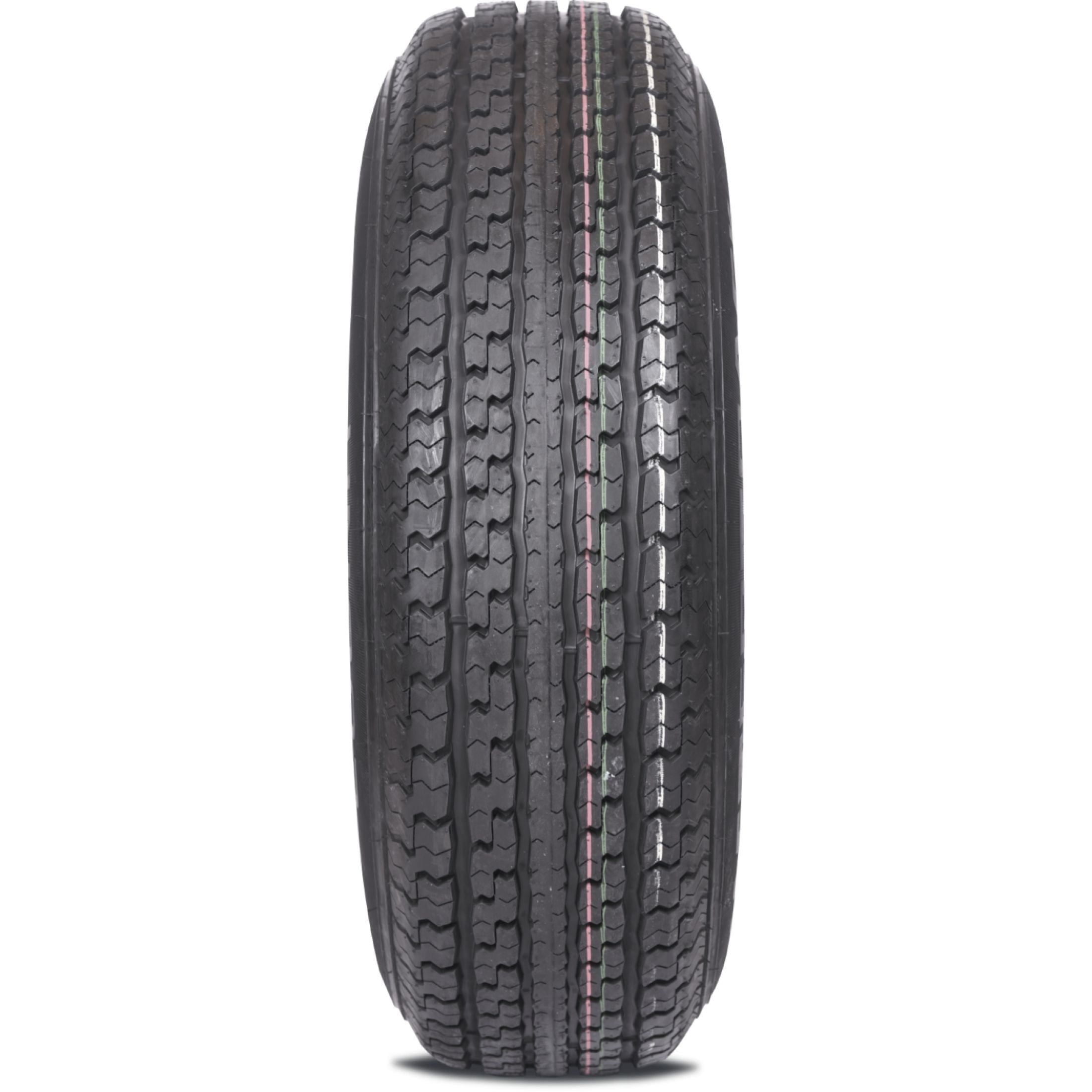 Mastertrack UN203 ST215/75R14 6 Ply 102N Load Range C Radial Trailer Tire- ST 215/75/14 215/75R14,Set of 2(No Wheels)