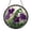 Acrylic 3.5 Inch, variant on Praying Mantis Stained Glass Suncatcher – Purple Flower Insect Window Decor