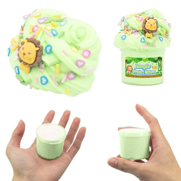 Feltree Stretchy Cloud Butter Slime Toy with Tools, 70ml Non-Settling Modeling Clay for Sensory Play, DIY Crafts and Stress Relief