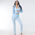 thumbnail image 1 of Conjuntos de ropa para ejercicio sin costuras para mujer, ropa deportiva para Yoga, chándal, mallas y sujetador deportivo elástico, Fitness, 2/3 Uds., 1 of 5
