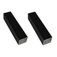 thumbnail image 5 of Black Aluminum Square Tubing 8Pcs 20mm x 20mm x 940mm Long Wall Thickness 1mm, 8 Pack 0.8 inch 0.8" Aluminum Square Tube Black Color 0.8 x 0.8 x 0.04 x 37.01" inch (Appr), 5 of 6