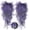 Purple, variant on 2 Pack Artificial Fake Hanging Plant Faux Vine Wall Plants Fake Ivy Greenery Garland Room Decor Home Garden Wedding Party Indoor Outdoor Decorations (Purple)