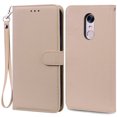 thumbnail image 1 of For Xiaomi Redmi 5 Plus Case Redmi 5 Shockproof Wallet Flip Case for Xiomi Redmi 5 plus 5plus Phone Cases Leather Fundas Shell Beige -Strap For Redmi 5, 1 of 6