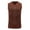74#Brown, variant on Sales Or Clearance JXMVOJ Men's Loose Fit Knit Sleeveless Top, Breathable Mesh Undershirt, Solid Color Round Neck Vest, Versatile Sports Base Layer Shirt