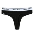 thumbnail image 5 of Clothing 2025 Thongs for Women Solid Cotton Seamless Low Waist Ladies T Pants Fashion Thong Thongs Underpants Women Underwear Thongs, 5 of 8
