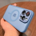thumbnail image 1 of Magnetic Luxury Matte Translucent Armor Shockproof Case For iPhone 14 13 12 11 15 Pro Max Plus For Magsafe Wireless Charge Cover, 1 of 7