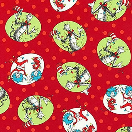 clearance salethe cat in the hat christmasred circles cotton fabric by kaufman - Walmart Christmas Clearance clearance salethe cat in the hat christmasred circles cotton fabric by kaufman - Walmart Christmas Clearance