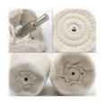 thumbnail image 2 of Buffing Wheel for Drill Pad Polishing Kits Shaped Tool Metal Aluminum Stainless Etc, 2 of 5