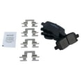 thumbnail image 3 of TRQ Rear Brake Pad & Rotor Kit Brake Pads Brake Rotor Semi-Metallic Fits Select 2001-2006 Acura MDX 2003-2008 Honda Pilot, 3 of 5