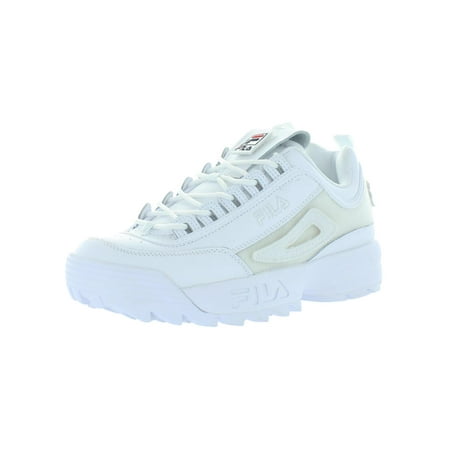 Fila Women's Disruptor II Patches White / Ankle-High Walking - 11M