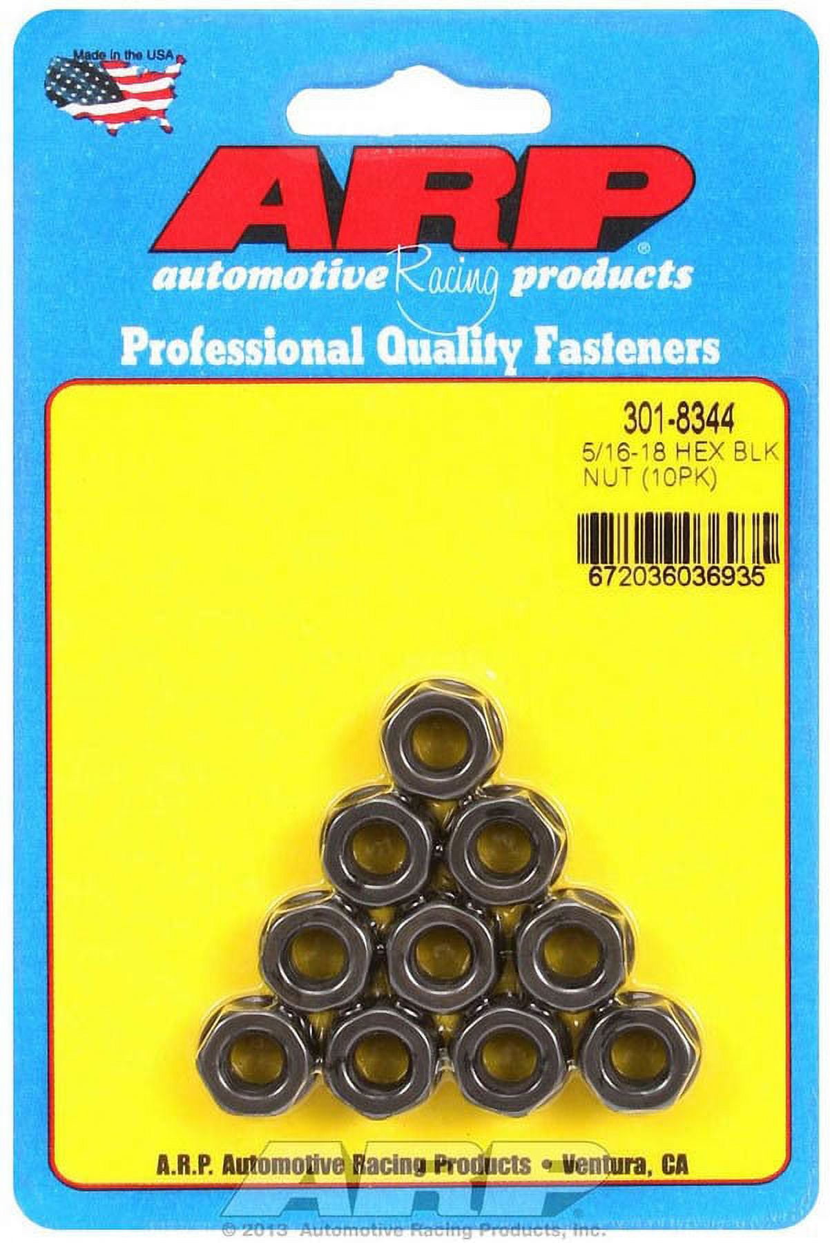 ARP 301-8344 5/16-18 Hex Nut Kit