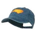 thumbnail image 2 of North Carolina State Map Embroidered Cap - Navy OSFM, 2 of 5