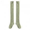 thumbnail image 4 of yuksok Thigh High Socks Leg Warmers Winter Warm Costume Sleeping Socks Foot Wrap Boot Stockings over Knee Socks for Home Living Room Green, 4 of 9