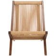 thumbnail image 4 of SAFAVIEH Couture Trisha Glam Folding Rope Accent Chair, Walnut/Natural, 4 of 13