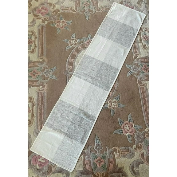 0 Cotton Table Runner 14X72 For Fall, Thanksgiving, Christmas, Dining Hm055