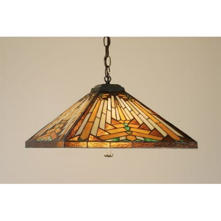 Meyda Tiffany 66229 Stained Gl Down Lighting Pendant Meyda Tiffany 66229 Stained Gl Down Lighting Pendant From The Mission Collection