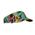 thumbnail image 2 of Disketp Angry Shark Pattern Sun Visors for Women Men Unisex Tennis Golf Visor Hat Adjustable Summer Hats Sport Outdoor Visor Hat UV Protection Cap, 2 of 8