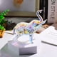 thumbnail image 2 of Figura de elefante de cristal YWHL linda para decoración del hogar, 2 of 7