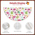 thumbnail image 3 of Sikiie Cute Flamingo Nativity Christmas Tree Skirt, Jesus Christian Winter Holiday Tree Mat Decoration(30-48IN)30", 3 of 6