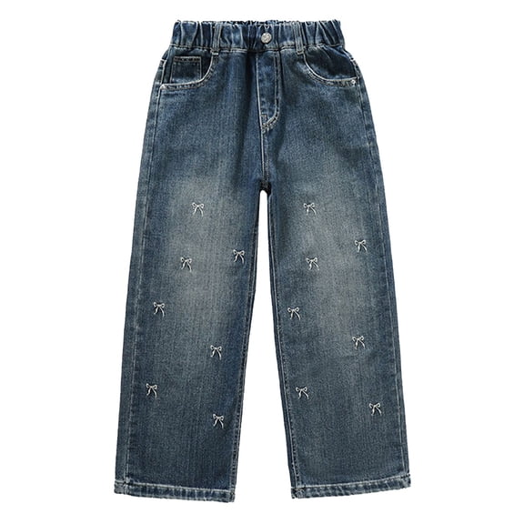 JLMSPLWG Khaki Jeans Oversized Jeans Barrel Jeans Boys Sweatpants 5t Girls Khaki Pants Boys Size 8 6 Month Girl Clothes, Blue 11-12 Years