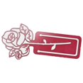 thumbnail image 2 of Teissuly Rose Flower Metal Bookmark Stainless Steel Valentine's Day Metal Bookmark Gift Teissuly WER202312024333, 2 of 2