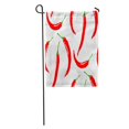 thumbnail image 1 of POGLIP Red Hot Chili Pattern Pepper Spice Cayenne Color Cook Cooking Garden Flag Decorative Flag House Banner 12x18 inch, 1 of 2