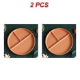 thumbnail image 1 of 1/2 Pcs Assiette Divisée en 3 Portions Réutilisable Ronde pour Adultes 3 Compartiments Style Micro-Ondes H 2 Pcs, 1 of 6