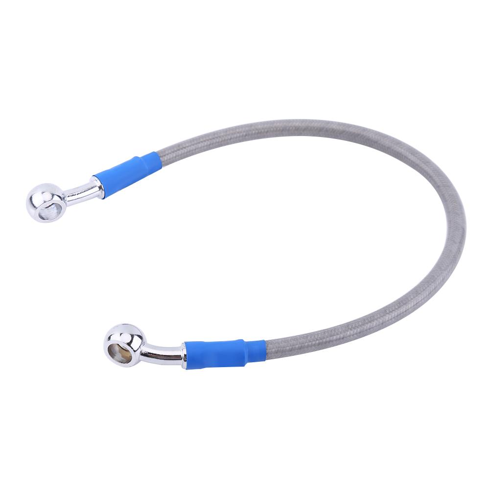 Neu Motorcycle Brake Oil Hose Fuel Tube Line Fitting Stainless Steel Braided