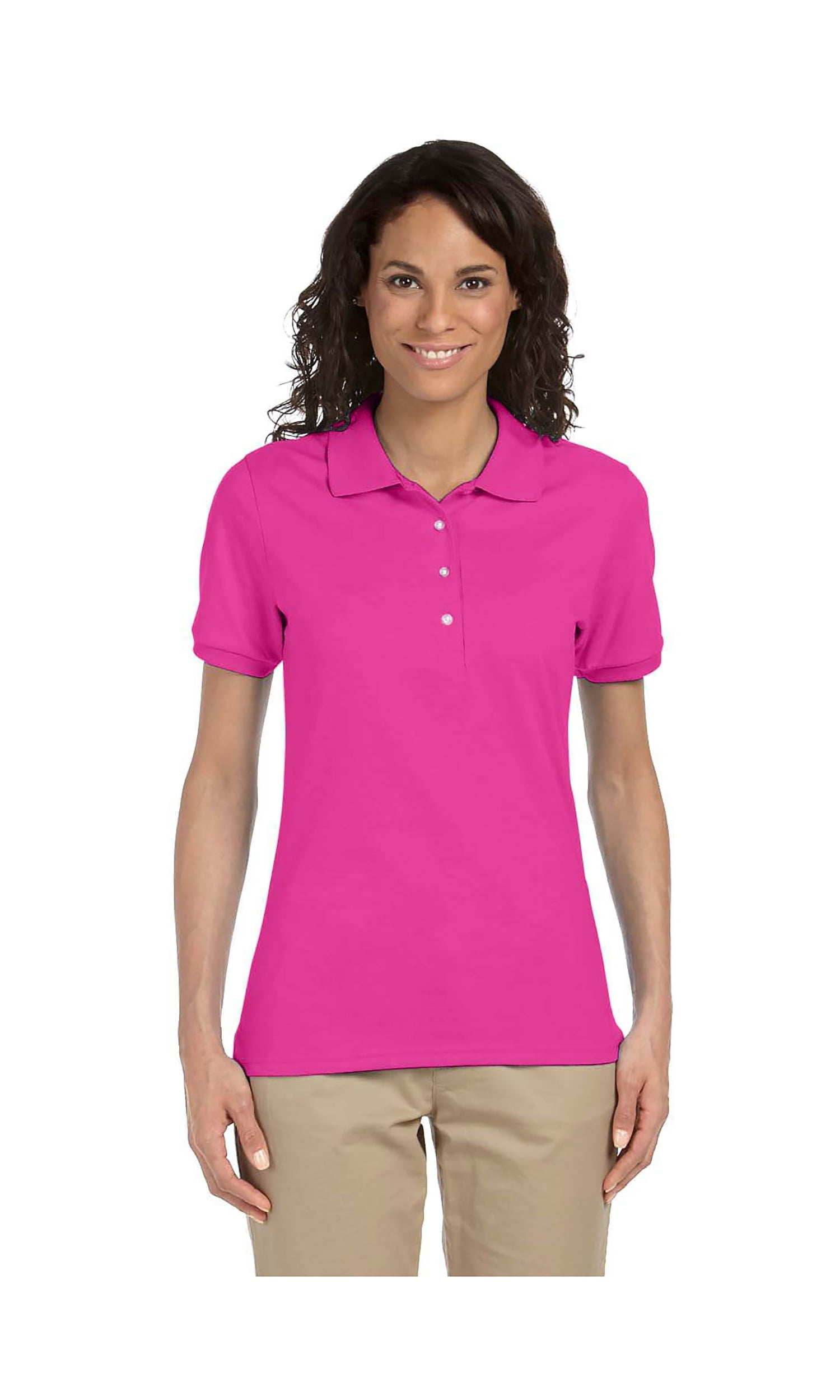 4 button placket polo shirt Clearance