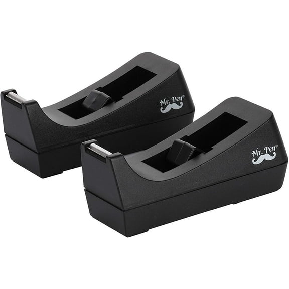 Mr. Pen- Tape Dispenser, Pack of 2, Tape Dispenser Desk, Office Supplies