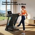 thumbnail image 5 of MERACH 2.5HP Folding Treadmill with Incline, Fitness Treadmill for Home with APP, 0.8-7.5MPH, LED Display, 5 of 9