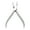 Half round pliers, variant on Professional Stainless Steel Flat Nylon Jaw Pliers Jewelry DIY Prevent Injury
