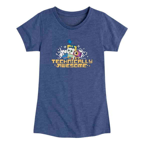 Toy Story 5 - Technically Awesome - Toddler Girls Fitted Short Sleeve T-Shirt