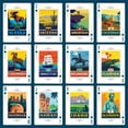 thumbnail image 3 of Tourist Courts Playing Card Deck - American State Pride Custom Vintage Art, 3 of 5