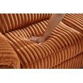 thumbnail image 6 of 74 Inch Cloud Corduroy Loveseat Sofa Modern 2 Seater Couch for Small Spaces Living Room Bedroom Orange Comfortable Upholstered Sofa, 6 of 9