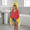 thumbnail image 2 of Winnie The Pooh Kids Hooded Towel, Yellow, Disney, 22" x 51", 2 of 9