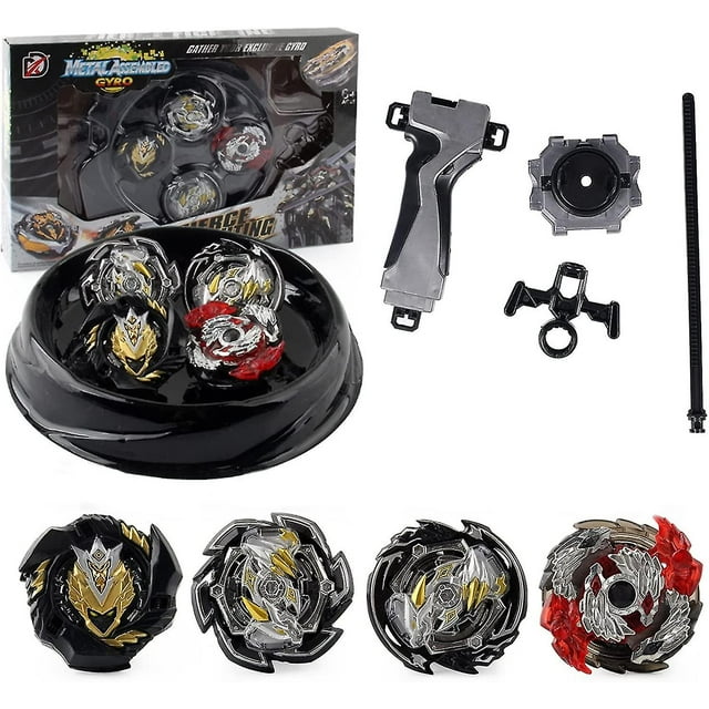 Trompos, peonza Burst Turbo con lanzadores, juego de juguetes Metal Fusion