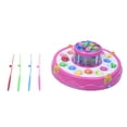 thumbnail image 2 of PlayWorld Let's Fish Spinning Fishing Game - Pink, 2 of 7