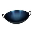 thumbnail image 5 of Esquirla Iron Wok Pan Stir Fry Pan Lightweight Round Practical Multifunctional Iron Skillet for Frying Simmering Wok Stewing 50cm, 5 of 8