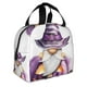 thumbnail image 2 of Easygdp Halloween Gnome With Pumpkins Bolsa Térmica Premium - Tela Oxford Impermeable, Gran Capacidad, Bolsillo Frontal, Unisex para Trabajo, Escuela, Actividades al Aire Libre y Picnics, 2 of 8