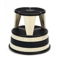 thumbnail image 2 of Cramer Kik-step Steel Step Stool, 350 Lb Cap, 16" Dia. X 14 1/4h, Sand, 2 of 2