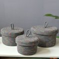 thumbnail image 4 of Cesta De Almacenamiento De Algodón Suave, Bonita Y Decorativ, 4 of 10
