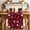 DarkRed White, variant on Red Christmas Snowflakes Table Runner 72 Inches Long Farmhouse Dress Scarves, Winter Xmas Pine Tree Plant Dining Tablerunner for Coffee Table/Kitchen Island/Party Décor, 13" x 72"