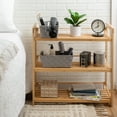 thumbnail image 3 of Simplify 2 Pack Small Woven Storage Shelf Basket in Grey, 3 of 10
