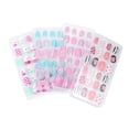 thumbnail image 2 of 96pcs/4 Boxes Girl False Nails Kids Press on Short Fake Nails False Fingernails, 2 of 8