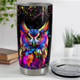 thumbnail image 5 of Owl Tumbler Owl Gifts for Women Girls Teen 20oz Stainless Steel Insulated Tumblers Coffee Travel Mug Owls Cup Gift for Birthday Christmas, 5 of 7