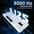 thumbnail image 3 of ATTACK SHARK X65 HE Magnetic Switch Rapid Trigger Keyboard 65% Wired Gaming Keyboard with 8000 Hz Polling Rate, 0.01mm RT Accuracy, PBT Keycaps, QMK Driver, RGB, 3 of 7