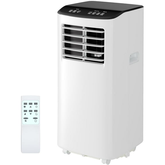 Portable Air Conditioner, 8,000 BTU for Large Room up to 450 Sq. Ft., Smart AC with Window Kit and 24H Timer, Dehumidifier & Fan Modes, Bedroom AC Unit