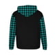 thumbnail image 2 of Blusa con capucha de manga larga para hombre, sudadera con capucha y cordón con estampado de moda para tiempo libre, sudadera con capucha para hombre, blusa de poliéster, 2 of 3
