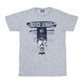 thumbnail image 1 of DC Comics Hommes Ligue de Justice Logo Badges T-Shirt, 1 of 1